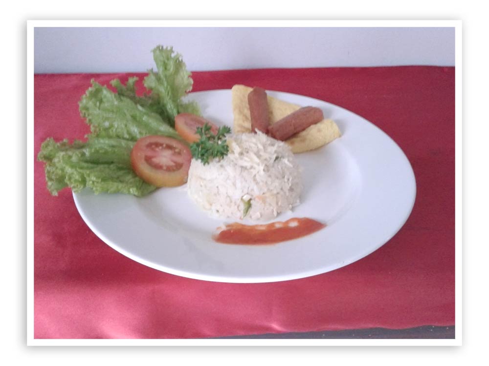 oriental-buttered-rice-with-eggs-and-sausages menu break fast simply homy