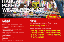 Harga Paket Wisata Belanja di Yogyakarta