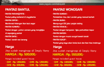 Harga Paket Wisata Pantai di Yogyakarta